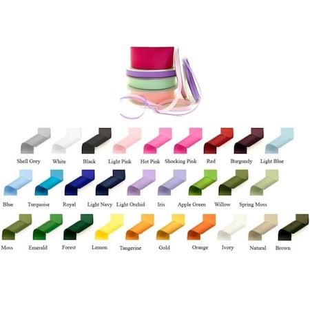 Papilion Papilion R074200160250100Y .63 in. Grosgrain Ribbon 100 Yards - Red R074200160250100Y